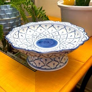 Fruit Stand, porcelain china ware